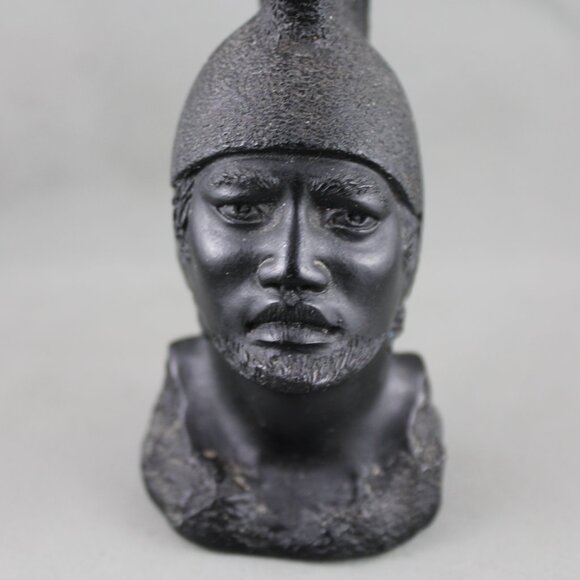 Vintage Coco Joe Tiki Bust - King Kamehameha Bust - Made with Lava - Picture 2 of 8